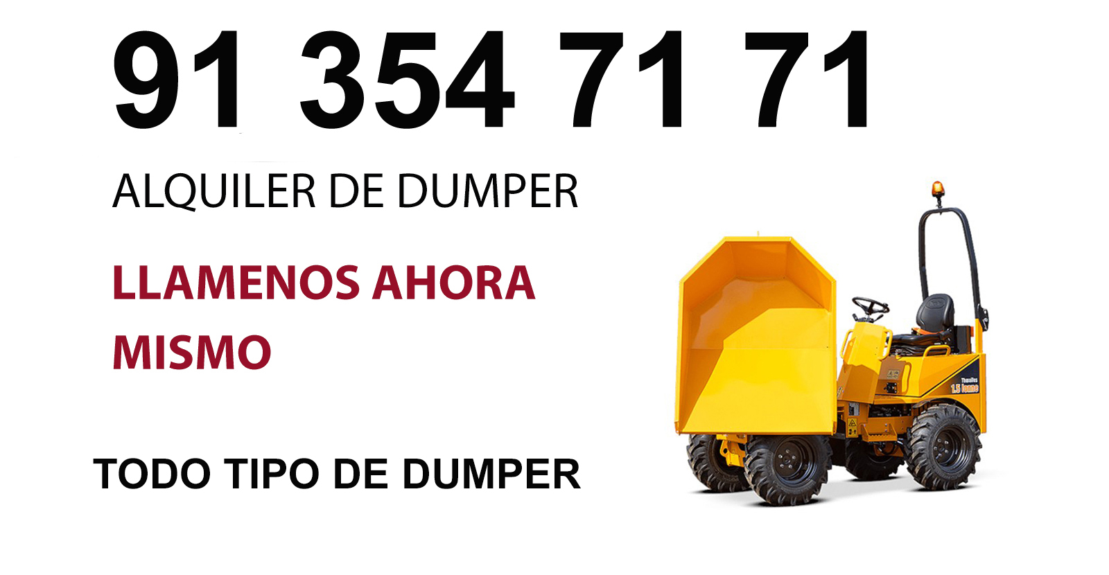 Ibiza Alquiler Dumper Todo Terreno
