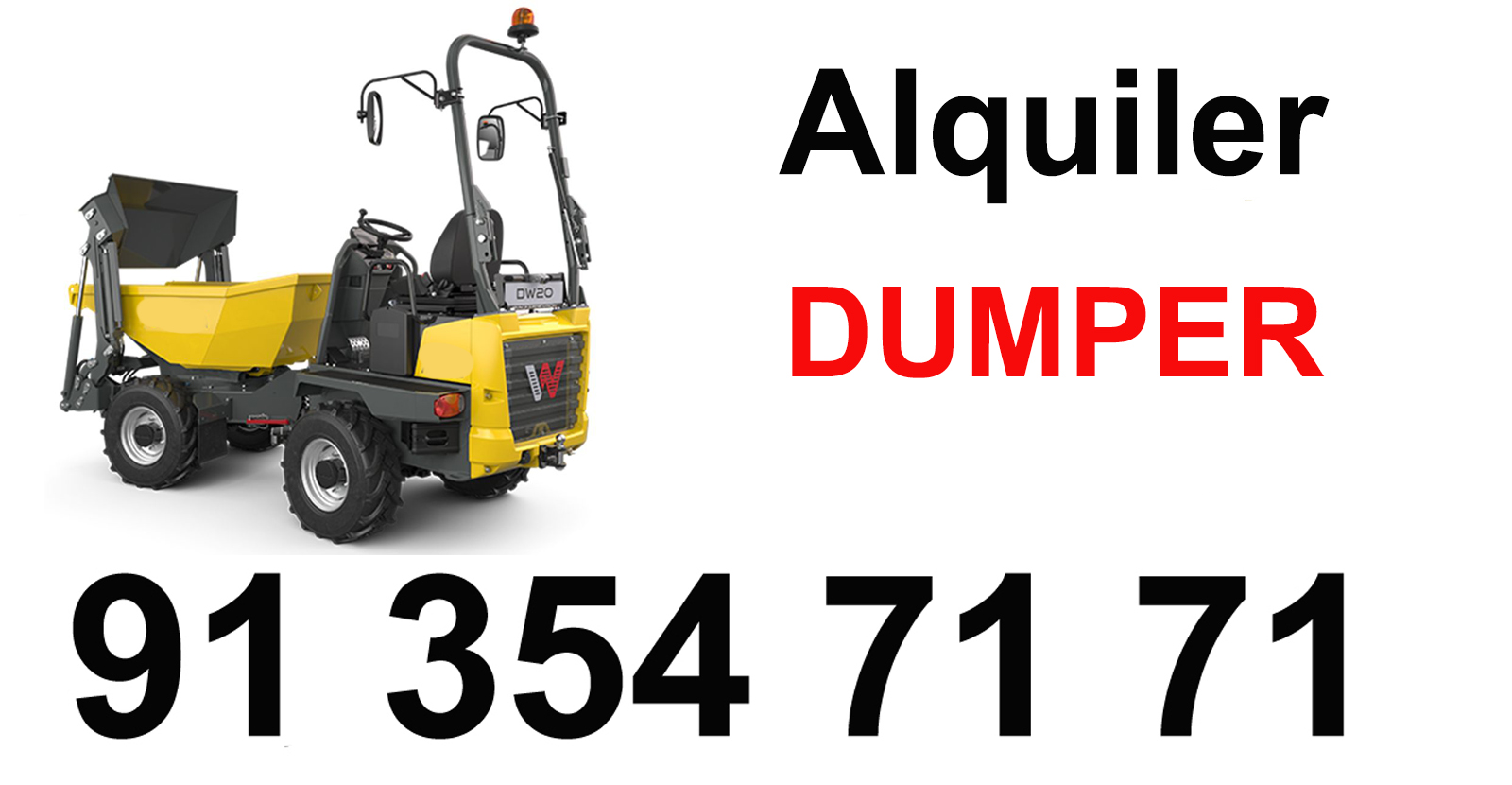 Alquiler Dumper Todo Terreno Lucero